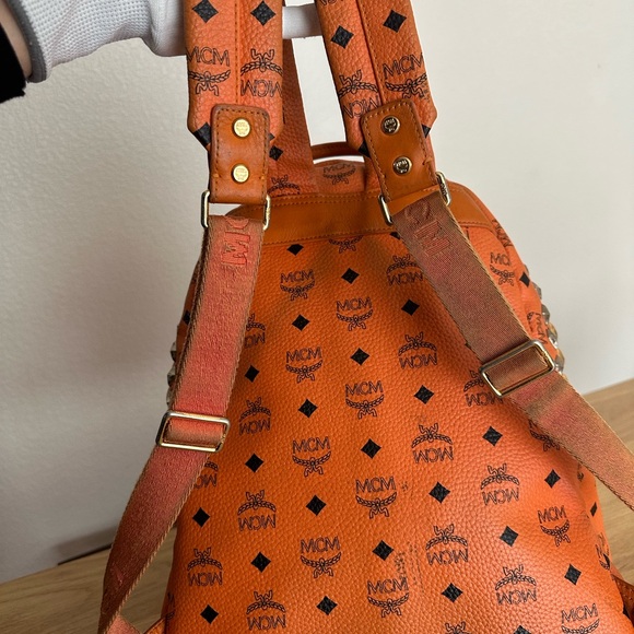 MCM Studded Backpack - Picture 12 of 17